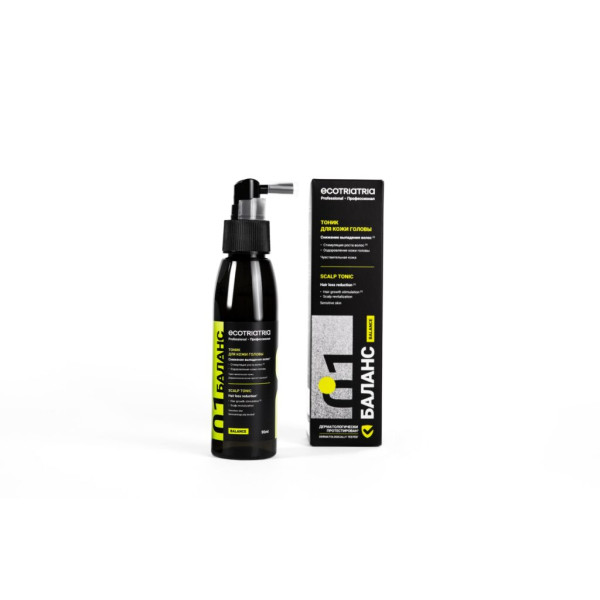Тоник ECOTRIATRIA Professional Balance для снижения выпадения и стимуляции роста волос Тоник ECOTRIATRIA Professional Balance для снижения выпадения и стимуляции роста волос