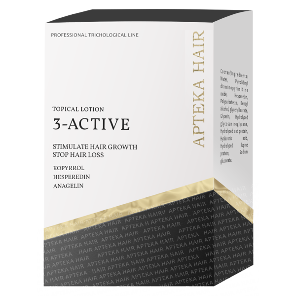 Стимулирующий лосьон 3-Active (Три Актив) - 5 % копиррол 100мл Стимулирующий лосьон 3-Active (Три Актив) - 5 % копиррол 100мл